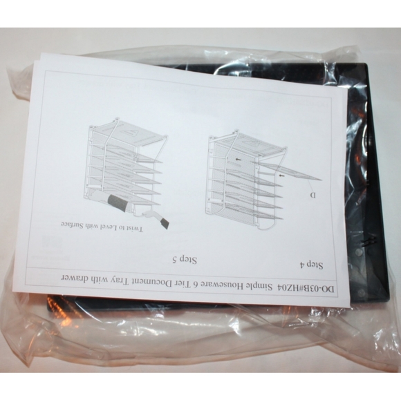 6 Tier Document Tray With Drawers - Picture 15 of 16